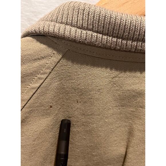 VTG Polo Ralph Lauren Jacket Harrington Wool Blend Collar Cuffs 90s M - Picture 7 of 7